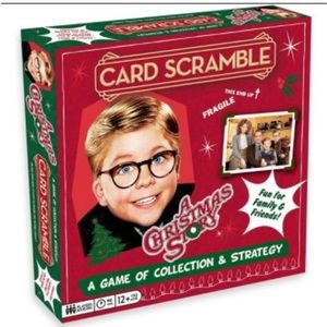 NEW SEALED A Christmas Story Card Scramble Game NIB